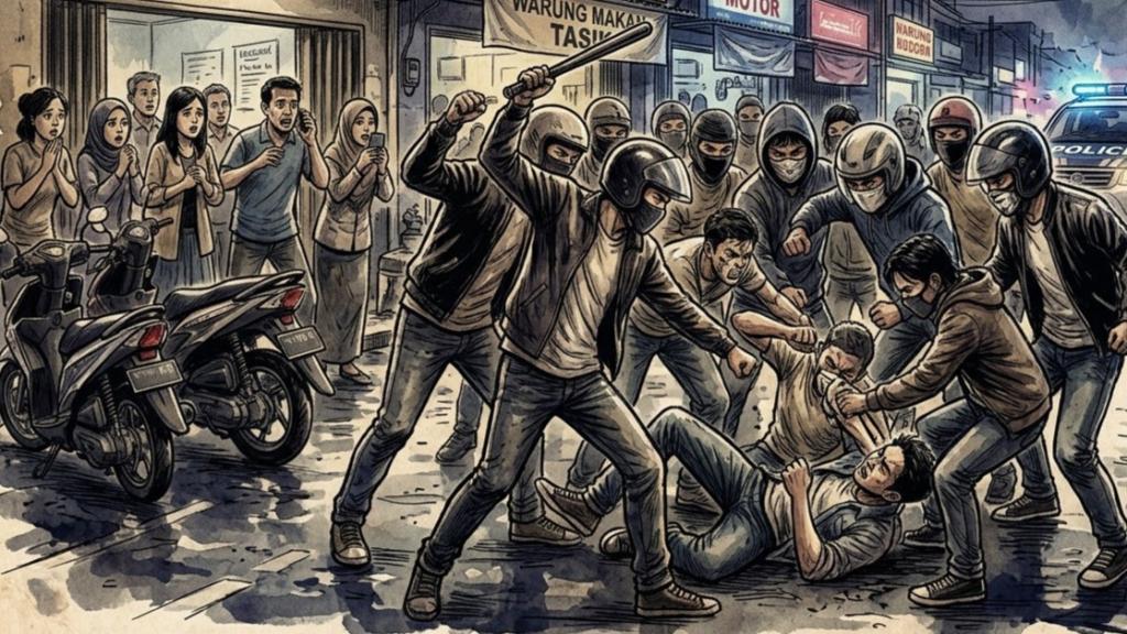 Isak Tangis Ibu Korban Pengeroyokan di Tasikmalaya: Anak Saya Bukan Geng Motor, Tangkap Pelakunya!