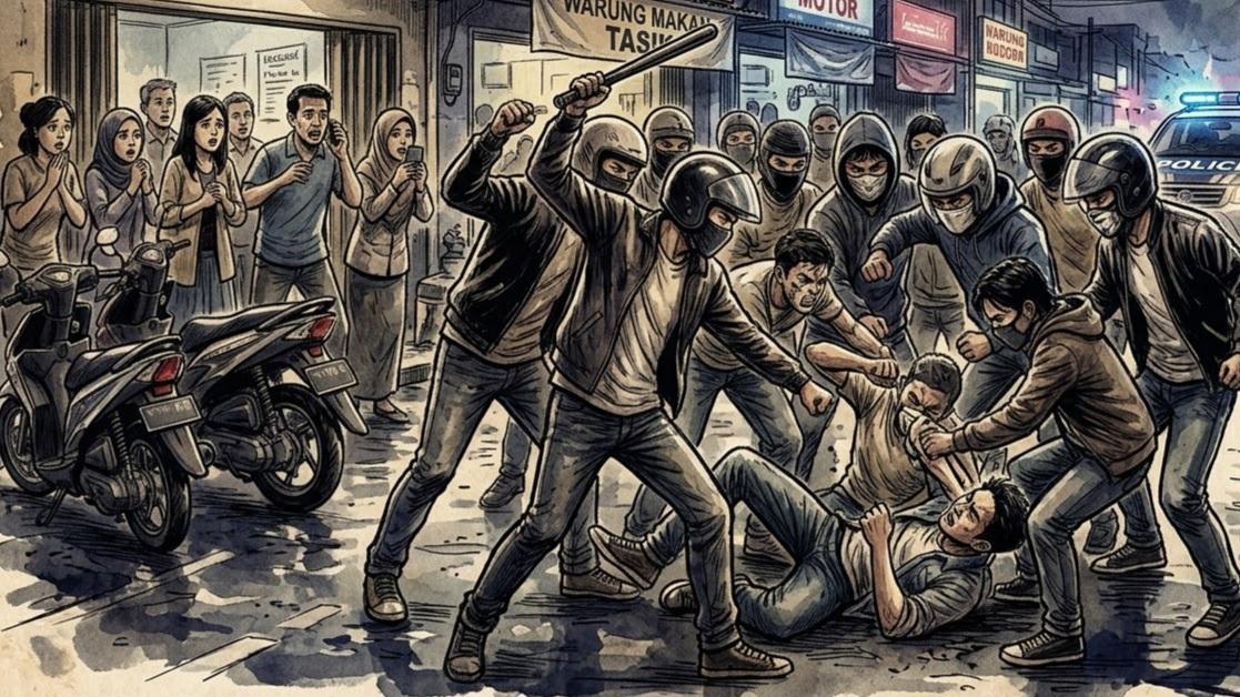 Kronologi Lengkap Maut Remaja di Mangkubumi Tasikmalaya: Diawali Pesta Miras Hingga Diserang Benda Tumpul