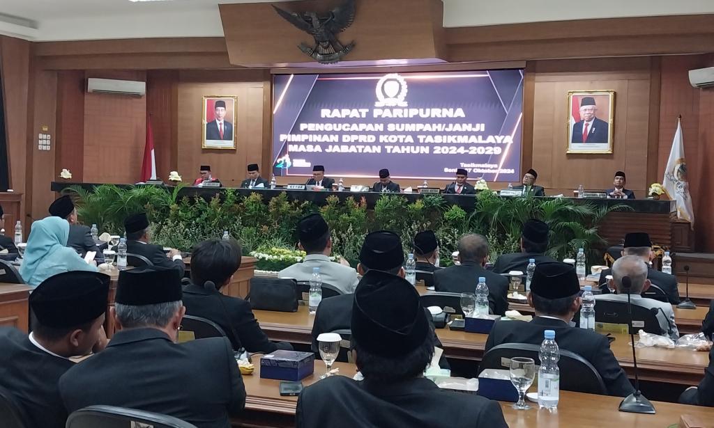 Aslim Pimpin Lagi DPRD Kota Tasikmalaya, Didampingi Wahid PKB, Heri PKS dan Hilman PPP