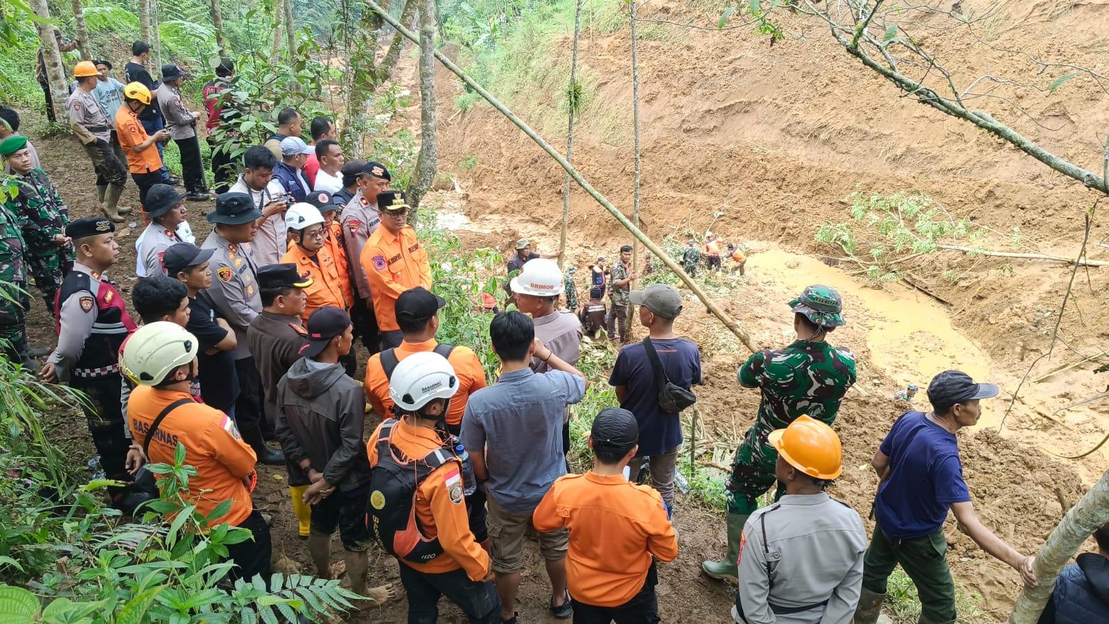 263 Personel Dikerahkan Cari Korban Longsor di Salawu Tasikmalaya