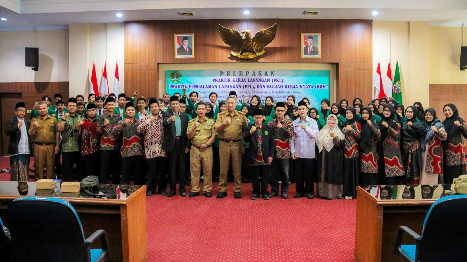 50 Mahasiswa STAI Al Maarif Ciamis Dilepas untuk PKL, PPL, dan KKN