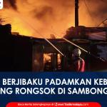 VIDEO: 7 Armada Damkar Jinakkan Kebakaran Gudang Rongsok di Tasikmalaya, Proses Pendinginan Masih Berlangsung