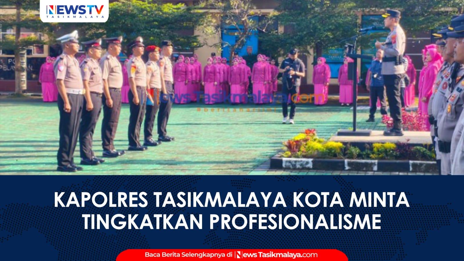 VIDEO: 77 Personel Polres Tasikmalaya Kota Naik Pangkat, Kapolres Tingkatkan Profesionalisme dan Tanggung Jawab