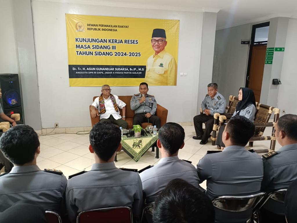 Agun Gunandjar Sudarsa Soroti Kekurangan Dokter dan Status Tanan di Lapas Banjar