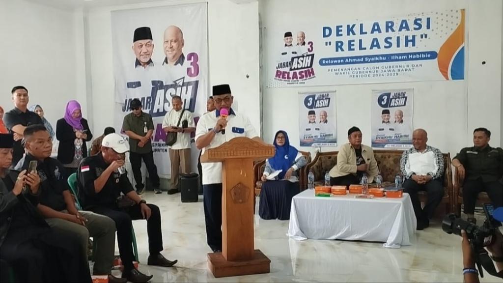 Ahmad Syaikhu dan Ilham Habibie dapat Dukungan dari Relasih untuk Pilgub Jabar