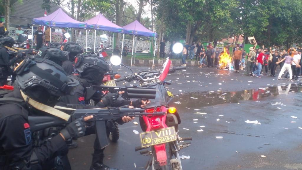 Amankan Pilkada 2024, Polres Ciamis Kerahkan 445 Personel