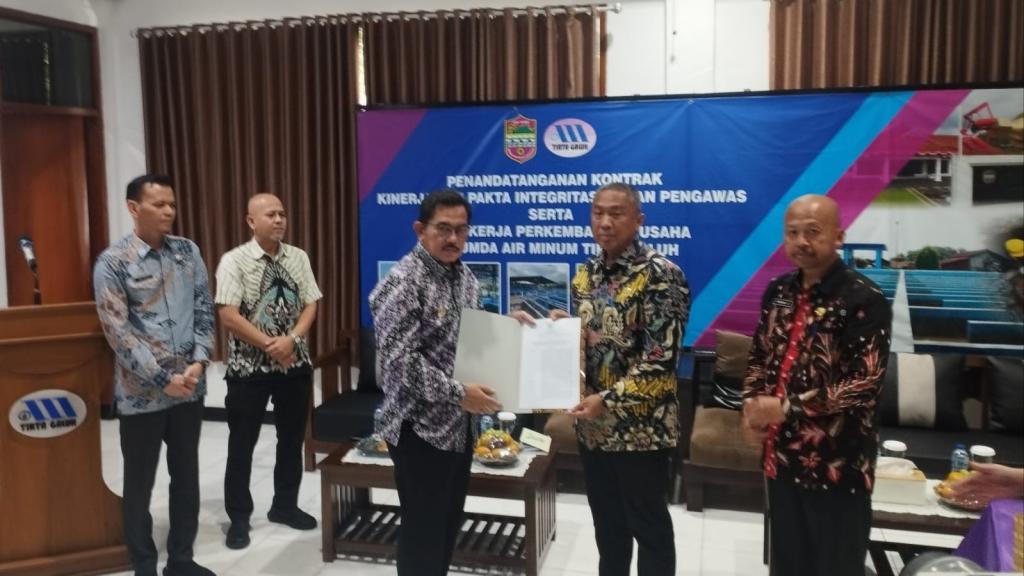 Andang Firman Triyadi Resmi Dilantik Sebagai Dewan Pengawas Perumdam Tirta Galuh Ciamis