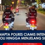 VIDEO: Antisipasi Balap Liar, Sat Samapta Polres Ciamis Intensifkan Patroli Hingga Menjelang Subuh