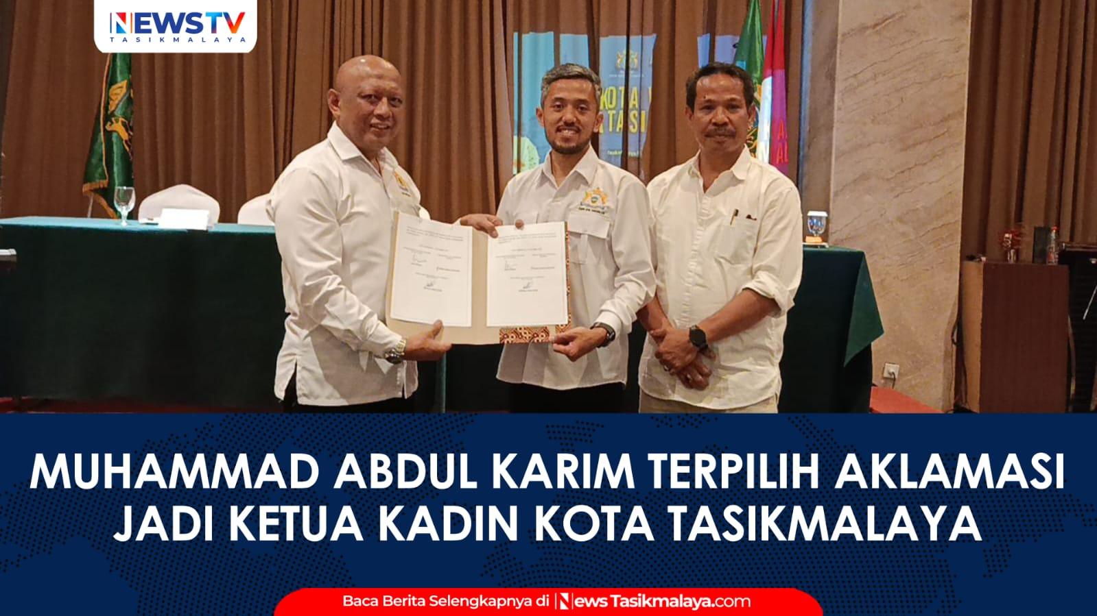 VIDEO: Asep Saepulloh Absen dan LPJ Ditolak, Muhammad Abdul Karim Terpilih Aklamasi Jadi Ketua KADIN Kota Tasikmalaya