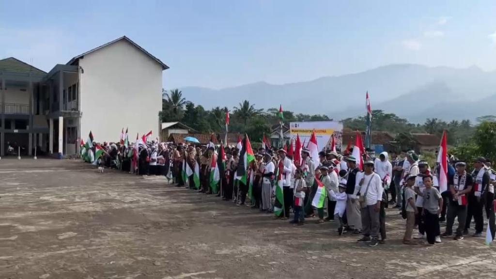 AWG Korda Tasikmalaya Gelar Long March Gerak Jalan Cinta Al-Aqsa Sebagai Bentuk Solidaritas untuk Palestina