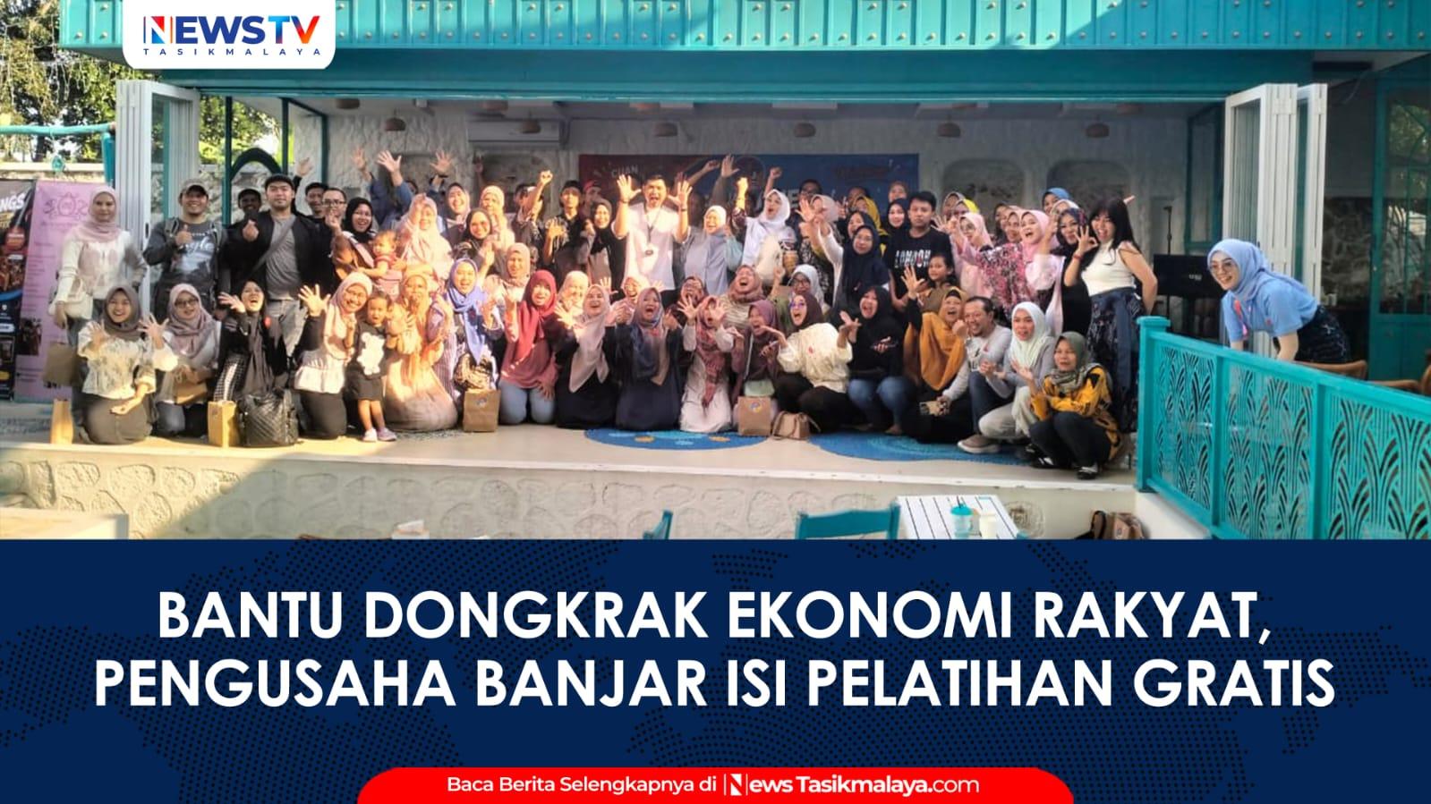 VIDEO: Bantu Dongkrak Ekonomi Warga, Pengusaha Kota Banjar Gelar Pelatihan Afiliator Gratis