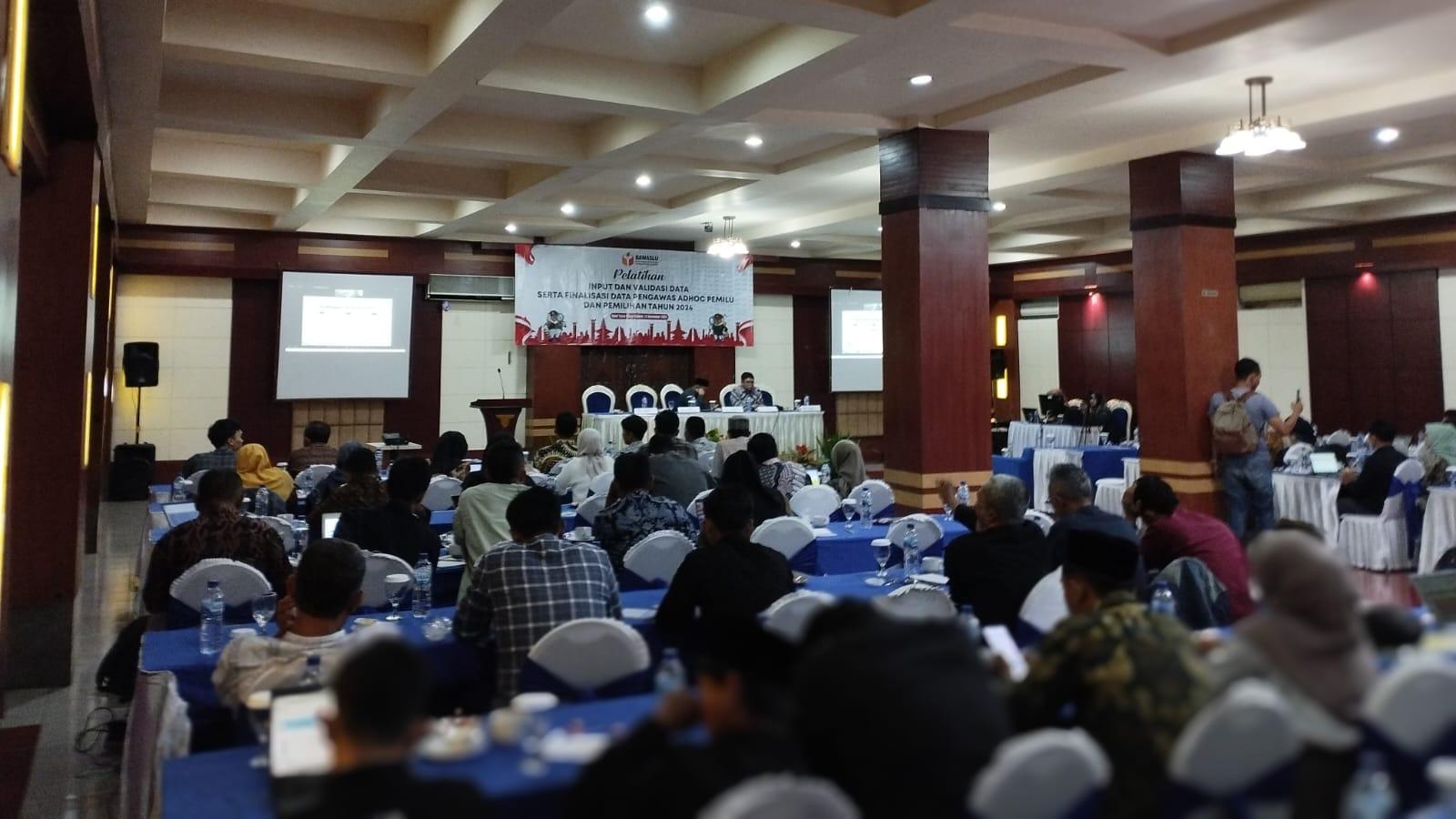Bawaslu Ciamis Gelar Pelatihan Input dan Finalisasi Data Pengawas Adhoc Pemilu 2024