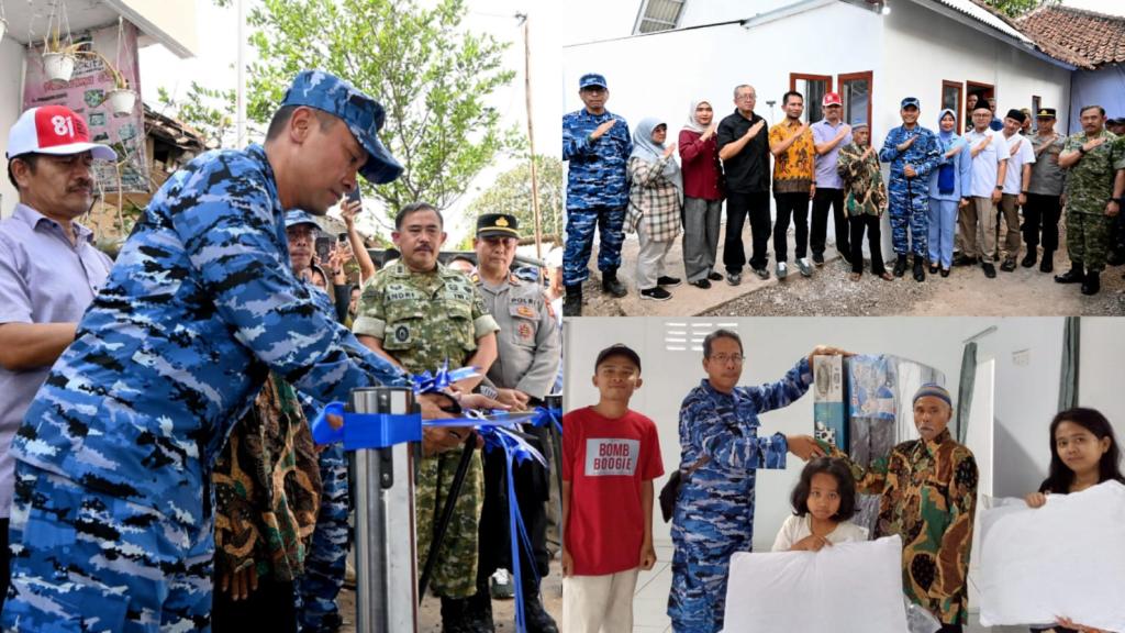 Berkat Lanud Wiriadinata dan PT Buana Kassiti, Apud Mahpudin Warga Gunung Kialir Kini Punya Rumah Layak Huni