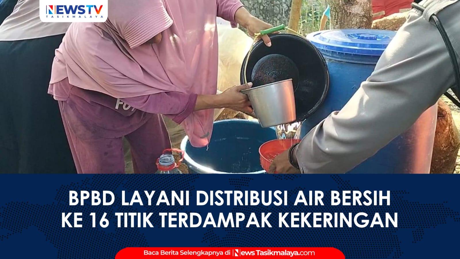VIDEO: BPBD Kota Banjar Layani Distribusi Air Bersih ke 16 Titik Terdampak Kekeringan, Pengajuan Melalui Desa dan Kelurahan