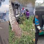 BREAKING NEWS! Adu Banteng Gran Max vs Truk di Jamanis Tasikmalaya, Minibus Masuk Kolam, Dua Meninggal, Enam Luka