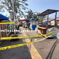 BREAKING NEWS! Terjadi Ledakan di Kompleks Dadaha Tasikmalaya Pasca-Cekcok Pedagang, Dugaan Bahan Peledak Ditemukan Polisi