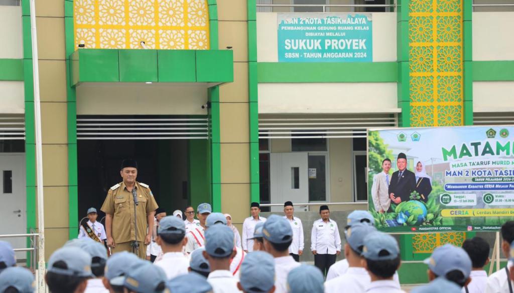 Buka MATAMUDA MAN 2 Kota Tasikmalaya, Diky Candra Ingatkan Siswa Jauhi Perundungan dan Fokus Ukir Prestasi