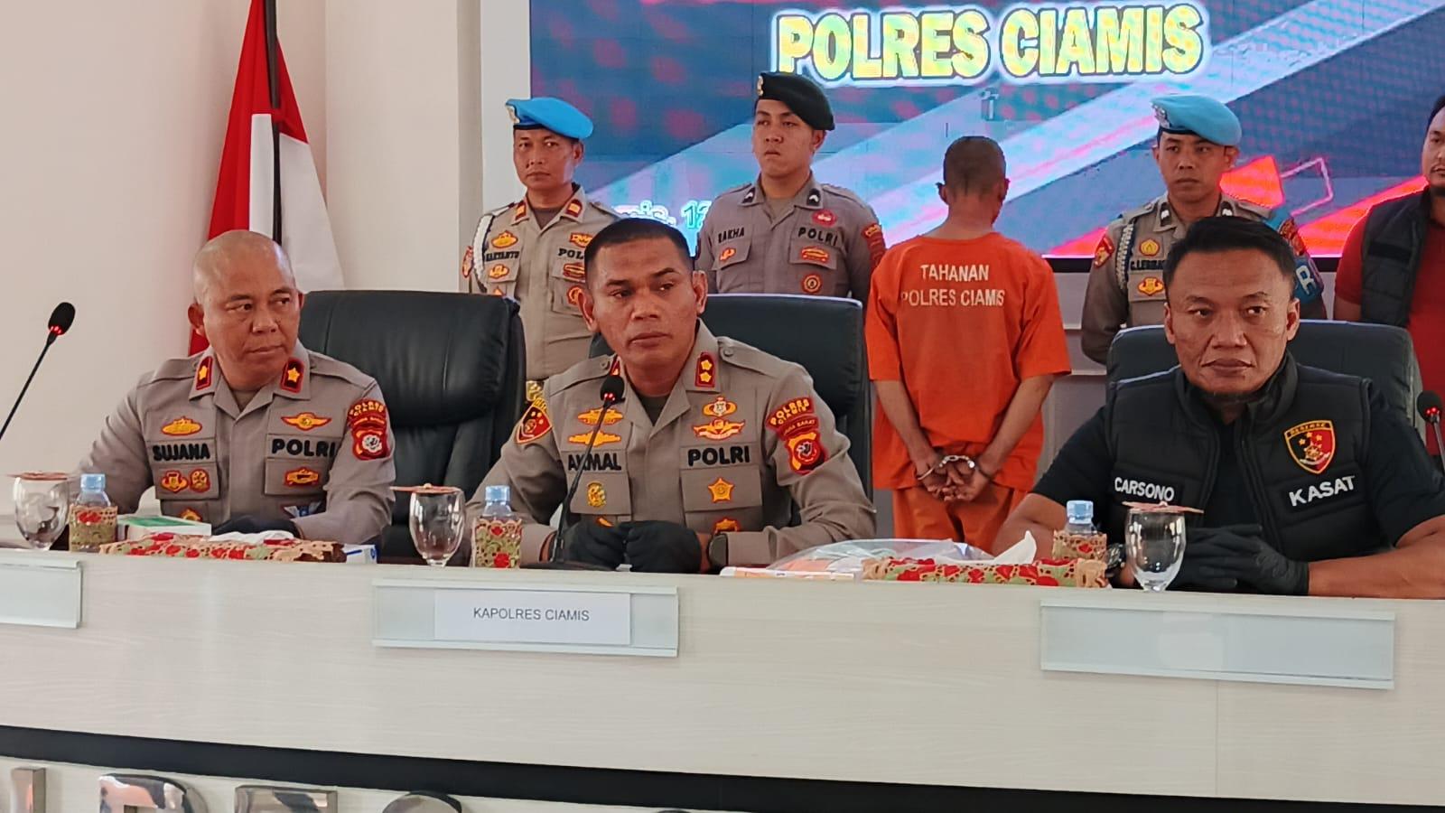Cabuli Anak Tiri Berusia 13 Tahun, Pria di Ciamis Ditangkap Polisi
