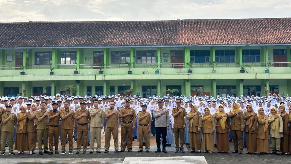 Cegah Kekerasan dan Kenakalan Remaja, Polres Ciamis Gelar Penyuluhan Serentak di Sekolah