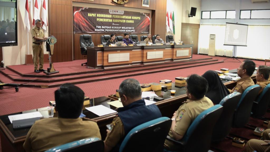 Cegah Korupsi bersama KPK, Pemkab Ciamis Terapkan MCP Secara Ketat