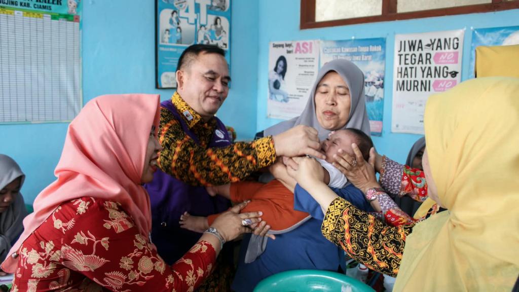 Cegah Stunting, Disdukcapil Ciamis Perkuat Pembinaan Posyandu dan Validasi Data Kependudukan di Cijeungjing