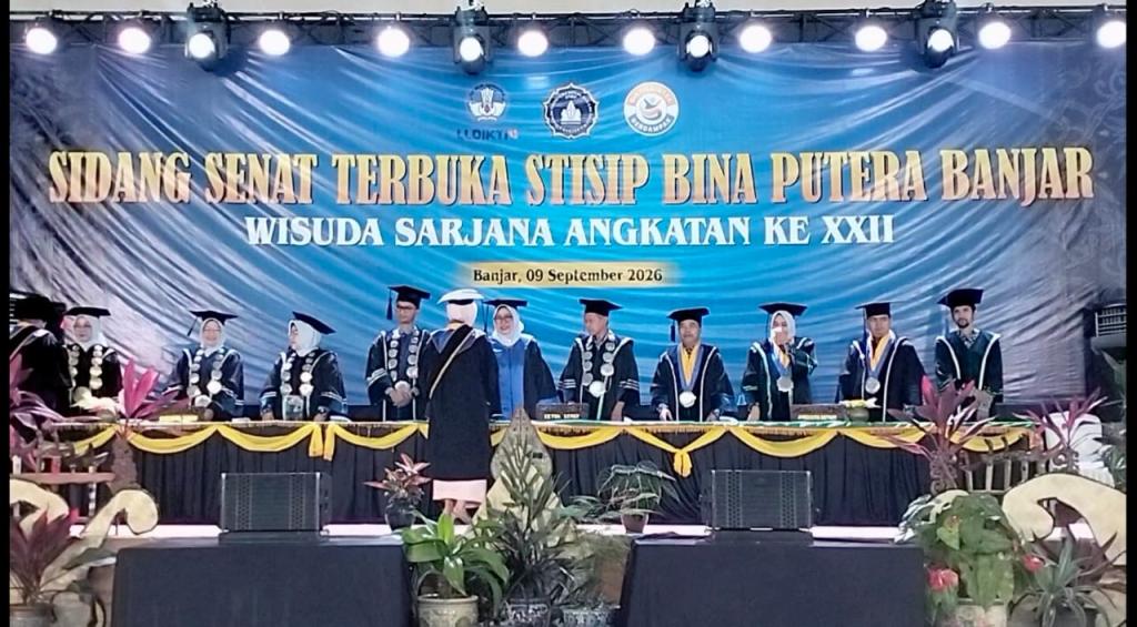 Cetak Sejarah Baru, STISIP Bina Putera Banjar Wisuda 60 Sarjana Termasuk 4 Lulusan Jalur RPL Ber-NIN