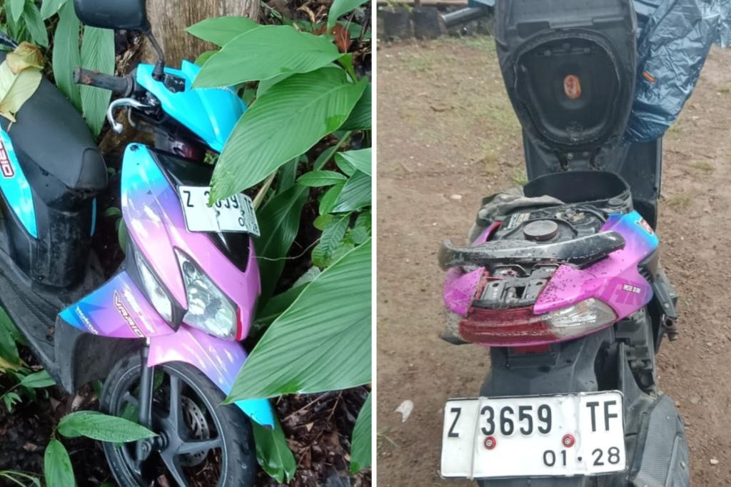 Curi Honda Vario, Maling di Kota Banjar Tinggalkan Motor di Hutan