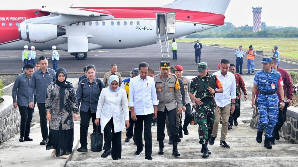 Danrem 062/Tn Pimpin Pengamanan Kunjungan Kerja Presiden RI