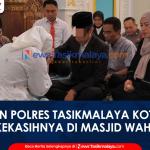 VIDEO: Di Balik Jeruji, Cinta Tetap Berlabuh Tahanan Polres Tasikmalaya Kota Resmi Menikahi Kekasihnya di Masjid Wahid Azad