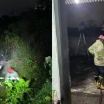 Diduga Ada yang Bakar Sampah, Lahan di Belakang Perumahan di Bantarsari Tasikmalaya Terbakar
