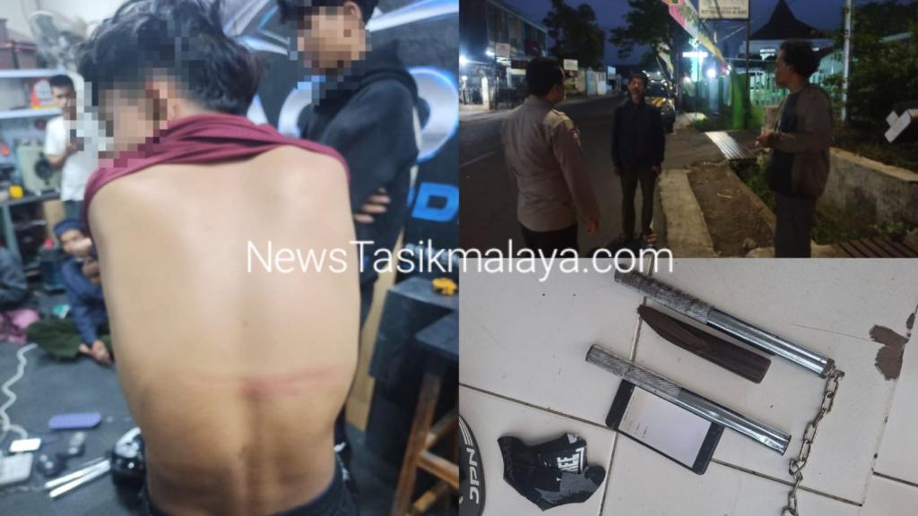 Diduga Bentrok Antar-Kelompok Motor di Jalan Ahmad Yani Tasikmalaya, Seorang Pelajar Dihantam Kapak hingga Tongkat Baseball