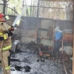 Diduga Dipicu Api Tungku Penggorengan, Pabrik Tahu di Panawangan Ciamis Ludes Terbakar