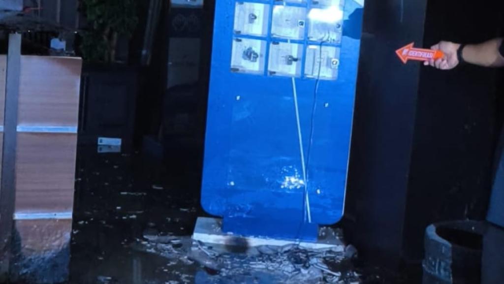Diduga Korsleting Charger Ponsel, Ruang Penerima Tamu Gedung Kantor Wali Kota Banjar Ludes Terbakar