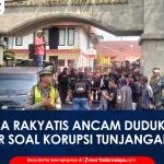 VIDEO: Dinilai Janggal Hanya Menyeret Dua Terdakwa, Aksioma Rakyatis Ancam Duduki Kejari Kota Banjar Soal Kasus Korupsi Tunjangan DPRD