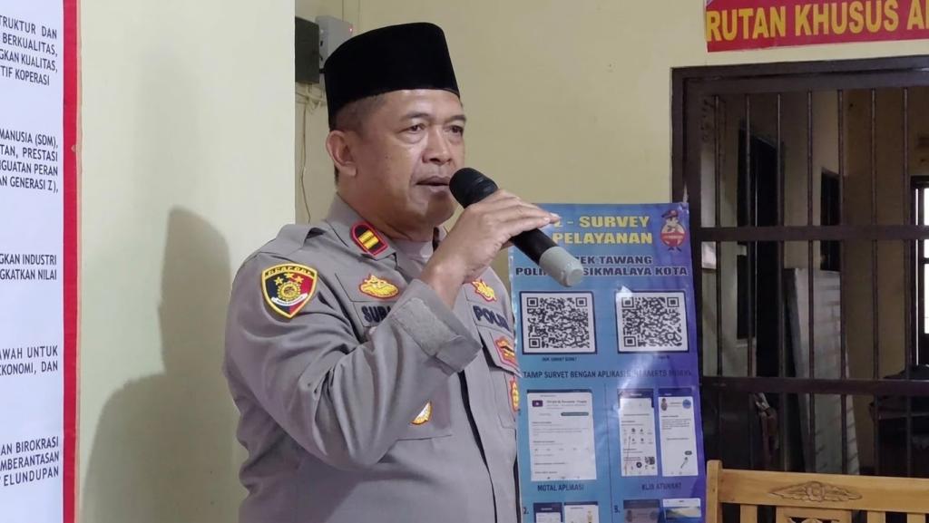 Dipercaya Emban Tugas Baru, Mantan Kapolsek Tawang IPTU Sumarso Resmi Jabat Kapolsek Sukaraja
