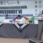 Diwarnai Aksi WO 10 Cabor, Musorkot Tetapkan Soedrajat Argadireja Jadi Ketua KONI Kota Banjar