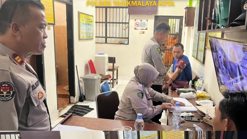 Dokes Polres Tasikmalaya Kota Gelar Pemeriksaan Kesehatan Berkala untuk Tahanan, Jamin Hak dan Kondisi Medis Tetap Terpantau