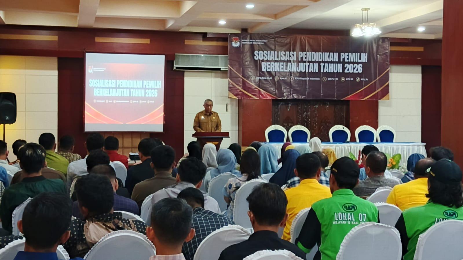 Dorong Masyarakat Jadi Pemilih Cerdas, Sosialisasi Pendidikan Pemilih Berkelanjutan 2026 Digelar di Ciamis