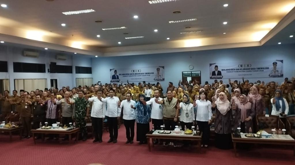 Dorong Penanganan TB dari Hulu, Wamenkes RI Hadiri Deklarasi Desa Siaga Tuberkulosis di Ciamis