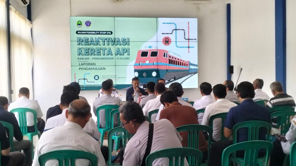 Dorong Pertumbuhan Ekonomi dan Pariwisata, Pemprov Jabar Prioritaskan Reaktivasi Jalur Kereta Api Banjar–Pangandaran