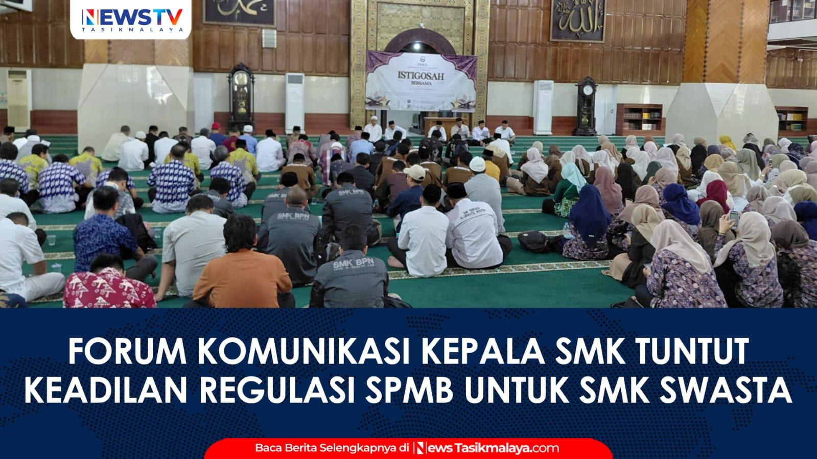 VIDEO: Dorong SMK Swasta Jadi Sekolah Penyangga SPMB, FKKS Kota Tasikmalaya Akan Audiensi ke Gubernur Jabar hingga DPR RI