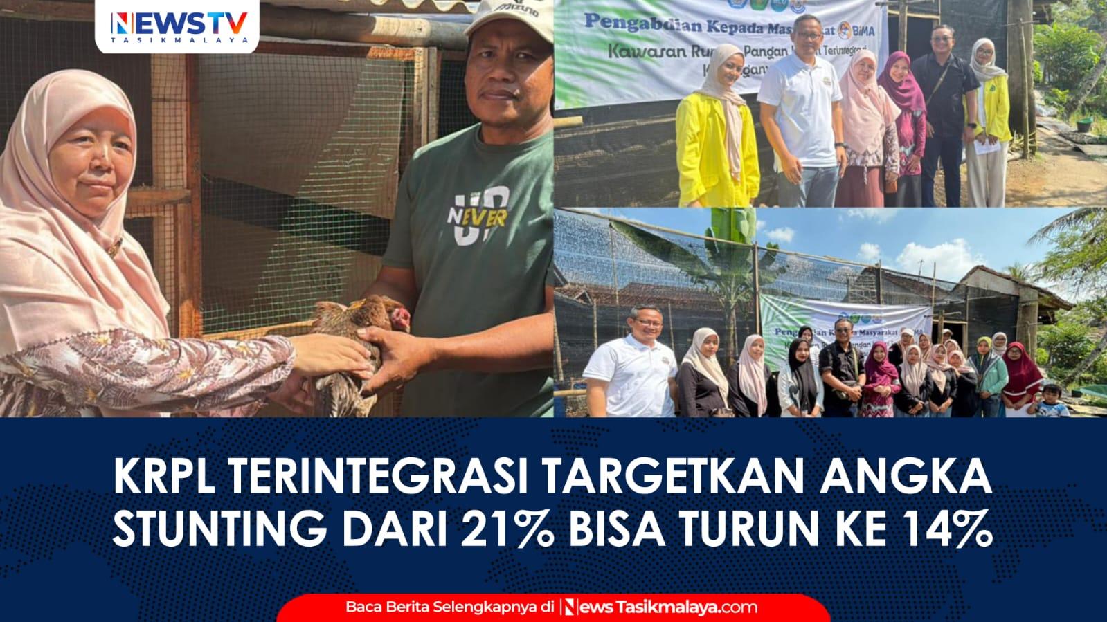 VIDEO: Dosen Unsil Luncurkan KRPL Terintegrasi di Kawalu Tasikmalaya, Targetkan Angka Stunting Turun ke 14 Persen