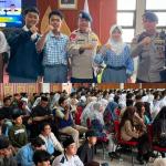 Edukasi Ratusan Pelajar Tasikmalaya, Danyon D Pelopor Satbrimob Polda Jabar Tegaskan Karakter Berkelas Dibentuk Disiplin Bukan Anarkisme