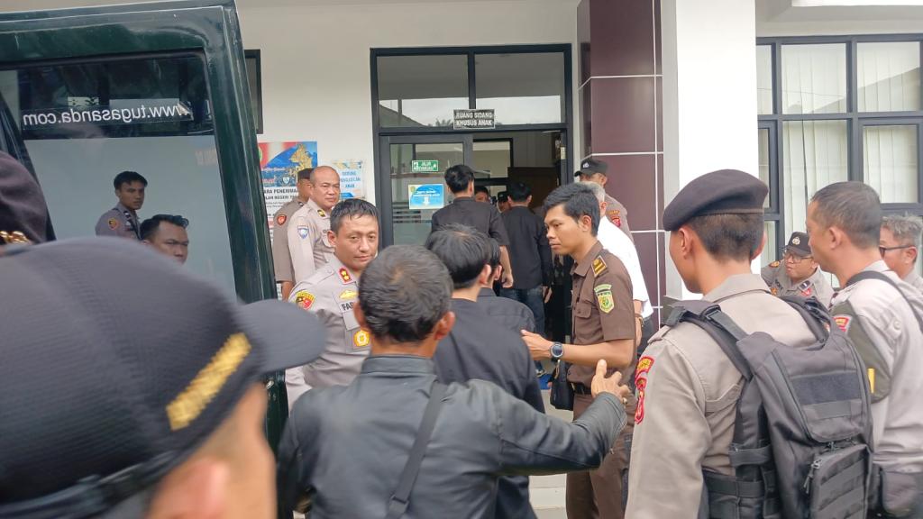 Empat Terdakwa Kasus Pembacokan di Jalan SL Tobing Tasikmalaya Divonis 1 Tahun 8 Bulan Penjara