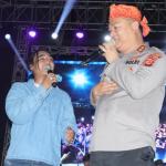 Festival Harmoni Tanpa Batas Pererat Kebersamaan, Kapolres Ciamis Curi Perhatian Duet Bareng Artis Nasional