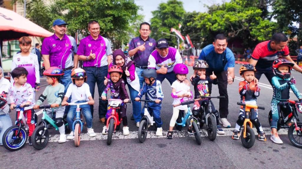 Jaring Bibit Atlet Balap Sepeda, ISSI Ciamis Gelar Galuh Youth Criterium 2024