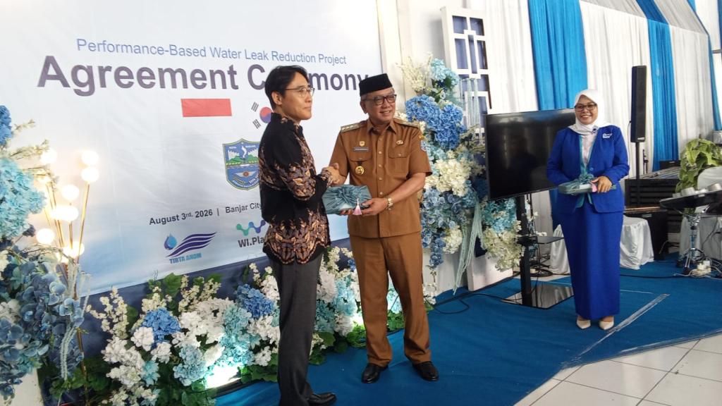 Gandeng Perusahaan asal Korsel, Perumdam Tirta Anom Kota Banjar Raih Hibah Investasi Rp15 Miliar