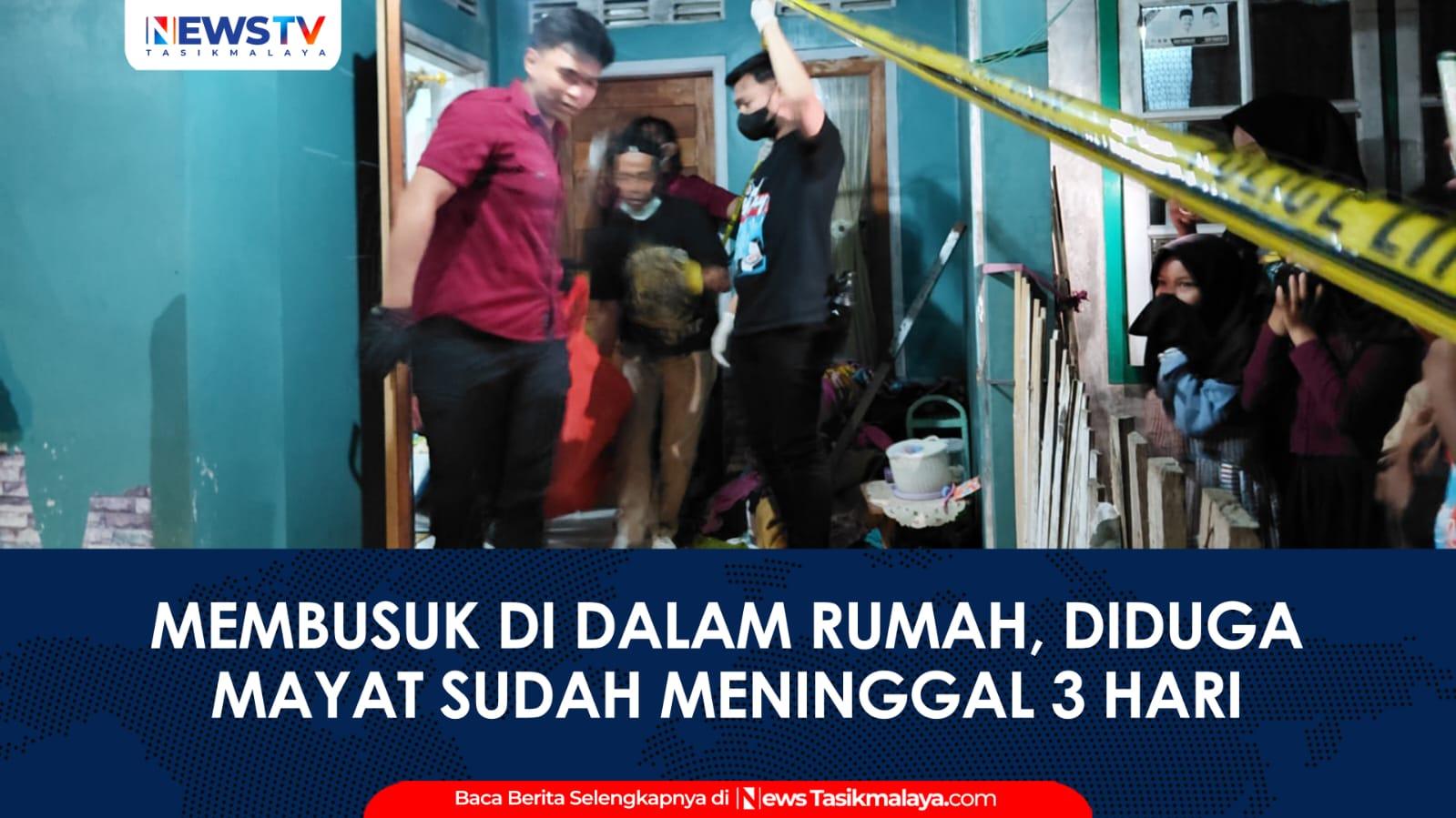 VIDEO: Geger! Penemuan Mayat Perempuan di Cicurug Ojo Tasikmalaya, Membusuk di Dalam Rumah Diduga Sudah 3 Hari