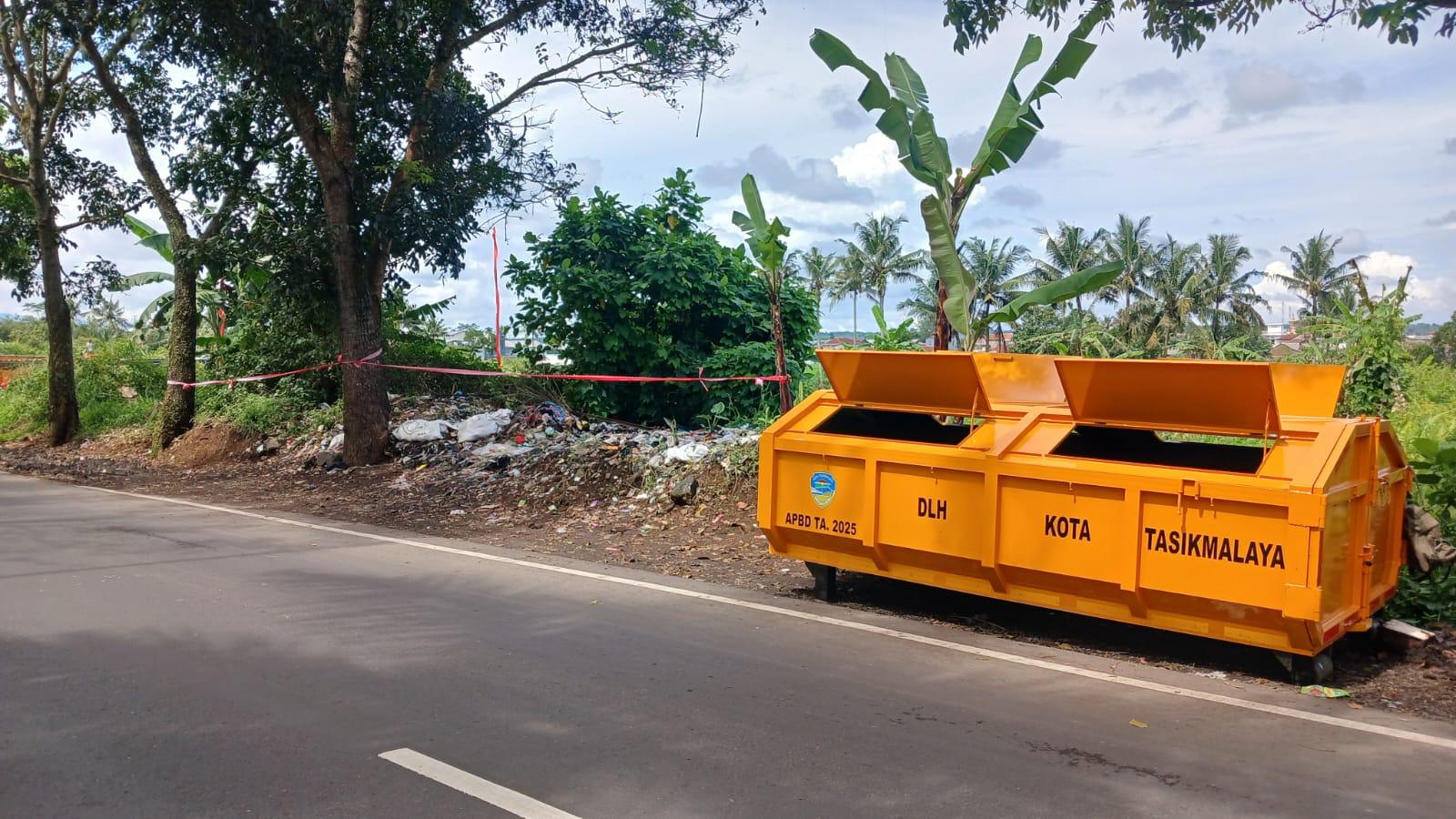 Gercep! DLH Kota Tasikmalaya Sebar 18 Kontainer Sampah dari Anggaran Pengalihan Mobil Dinas