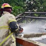 Gudang Lantai Dua Milik Warga Sadananya Ciamis Terbakar, Diduga Akibat Korsleting Listrik